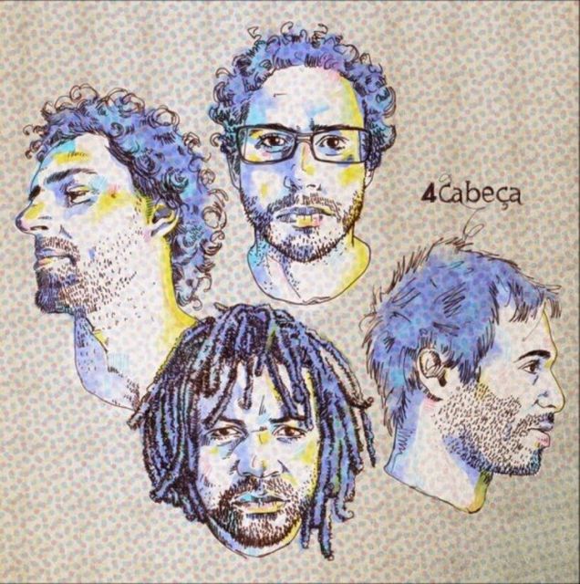 Capa do álbum 4 Cabeça da banda 4 Cabeça