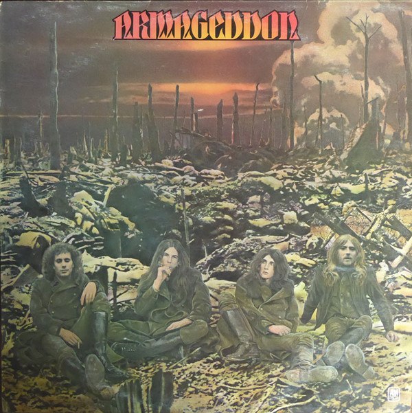 Capa do álbum Armageddon da banda Armageddon