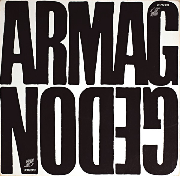 Capa do álbum Armaggedon da banda Armaggedon