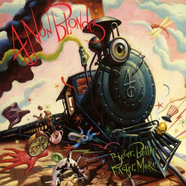 Capa do álbum 4 Non Blondes da banda Bigger, Better, Faster, More!