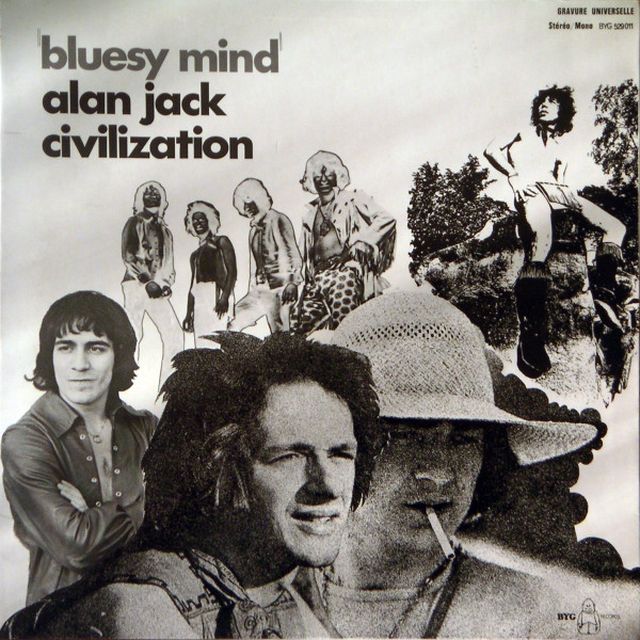 Capa do álbum Alan Jack Civilization da banda Bluesy Mind