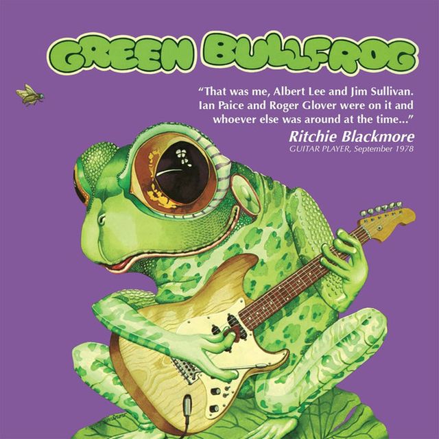 Capa do álbum Ritchie Blackmore da banda Green Bullfrog