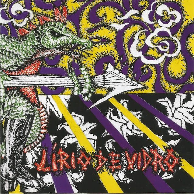 Capa do álbum Lírio de Vidro da banda Lírio de Vidro