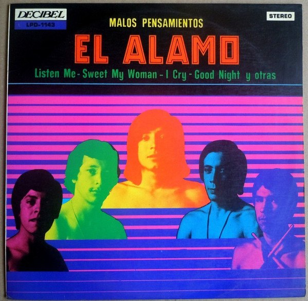 Capa do álbum El Alamo da banda Malos Pensamientos