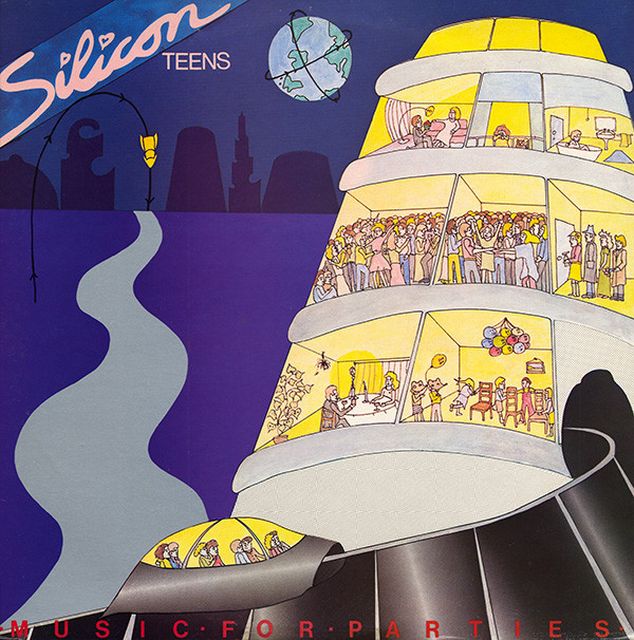 Capa do álbum Silicon Teens da banda Music For Parties