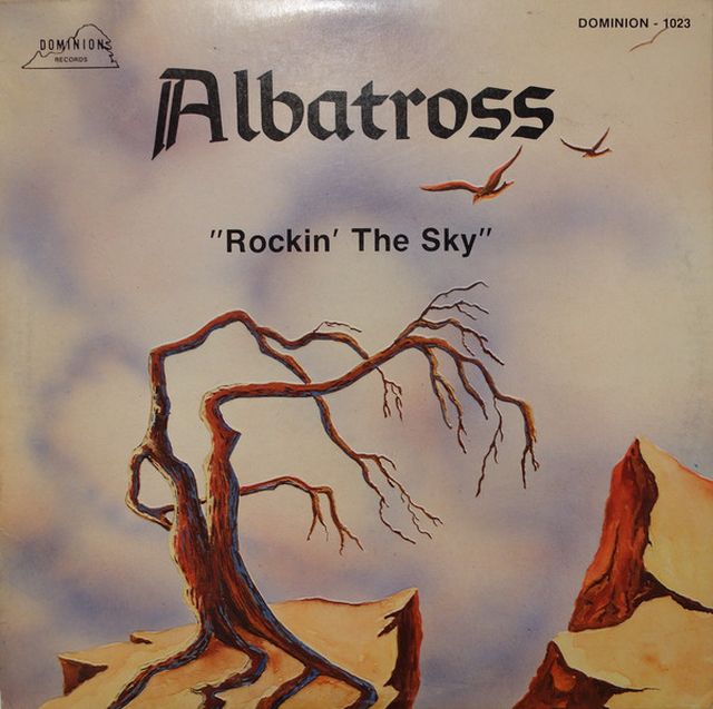 Capa do álbum Albatross da banda Rockin' The Sky