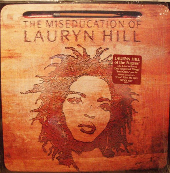 Capa do álbum Lauryn Hill da banda The Miseducation of Lauryn Hill