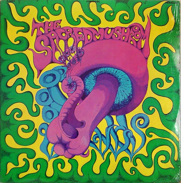 Capa do álbum The Sacred Mushroom da banda The Sacred Mushroom