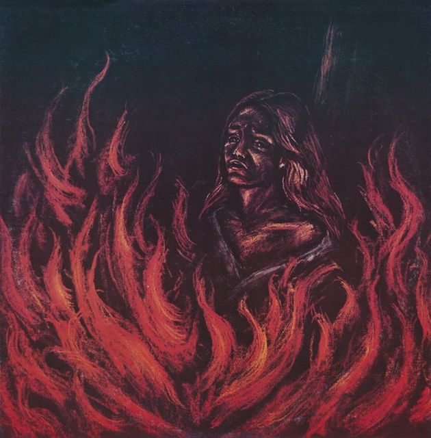 Capa do álbum Salem Mass da banda Witch Burning
